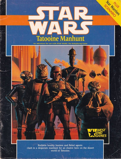 Star wars D6 - Tatooine Manhunt (B-Grade) (Genbrug)